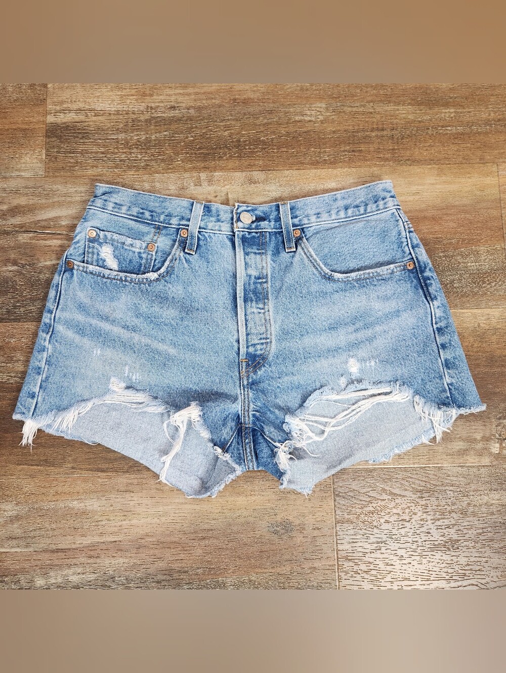 Levi’s 501 Big E Cut Off Shorts (Size 30 / 10)